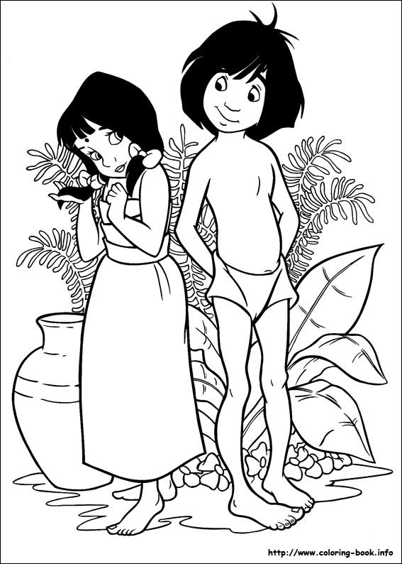 Jungle Book coloring picture